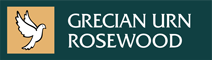 Grecian Urn Rosewood Half Couch