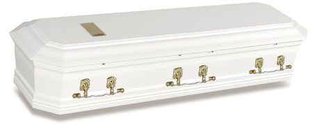 Grecian Urn White Half Couch